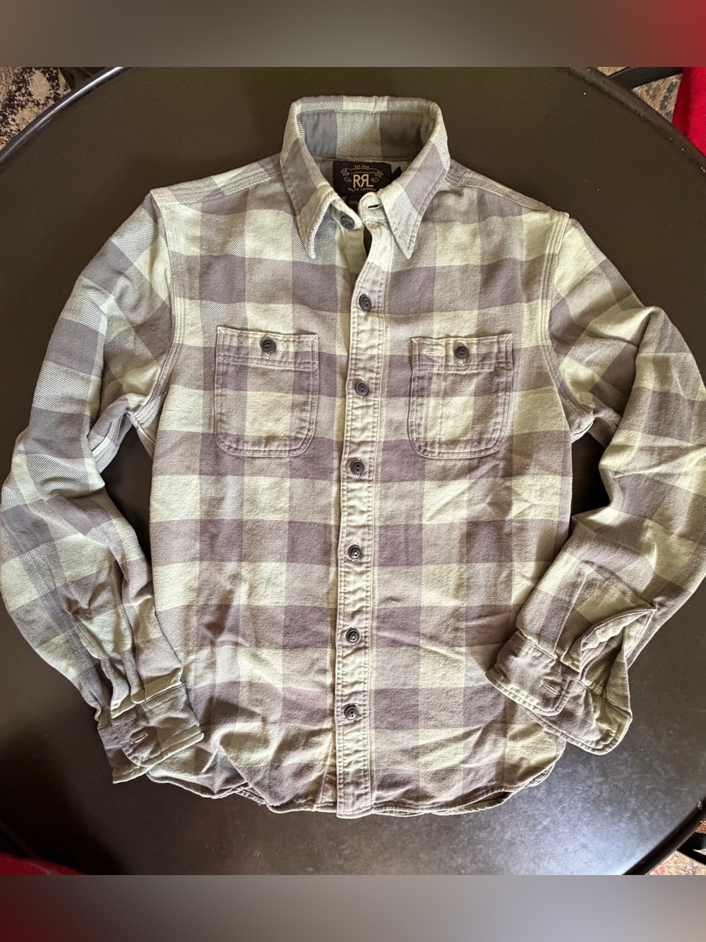 Ralph Lauren RRL Buffalo Check Flannel Shirt - Men’s XS
